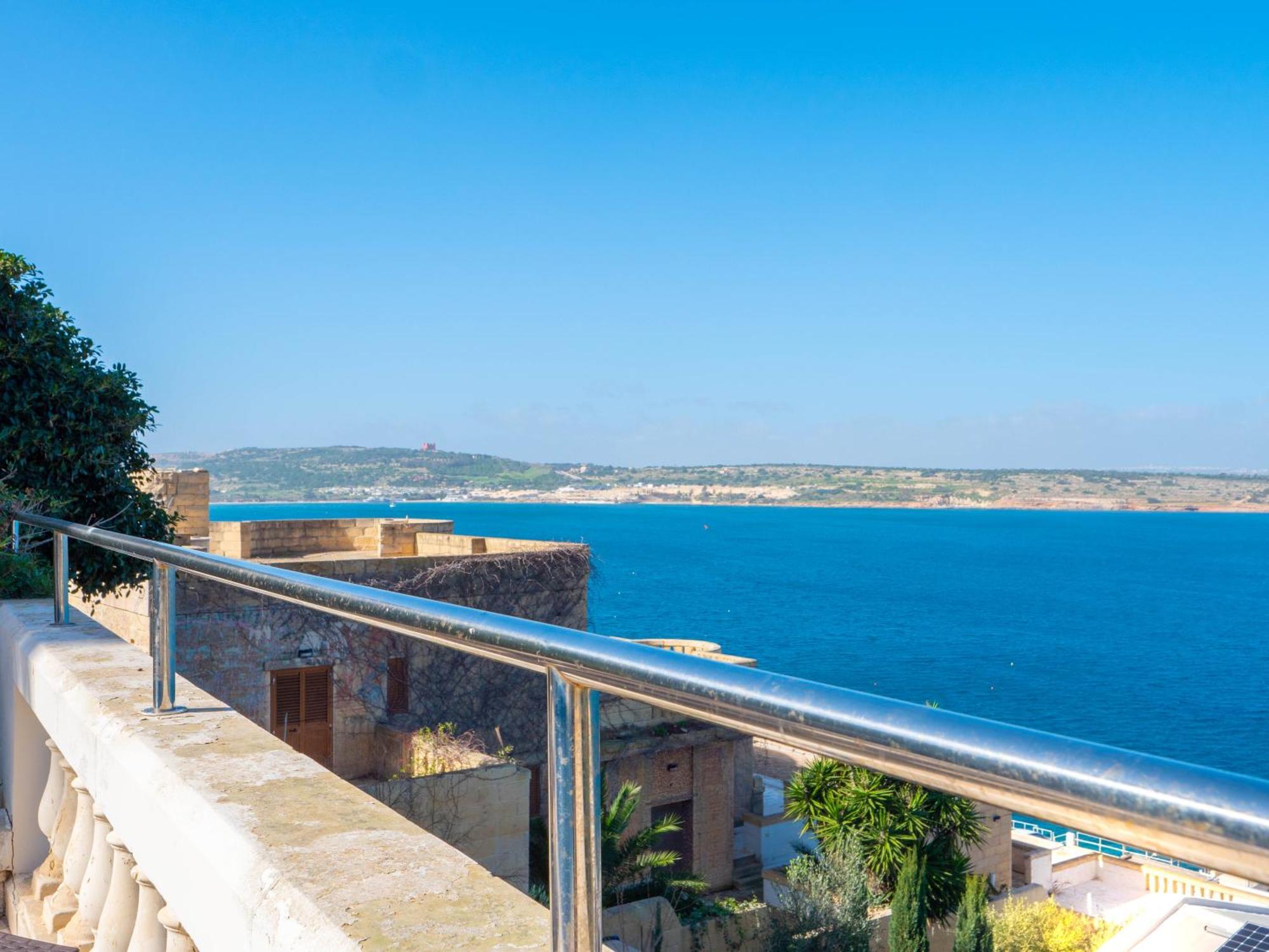 Villa Palma - Sunset Sea Views With Pool, Jacuzzi, Sauna And Games Room Mellieħa Εξωτερικό φωτογραφία